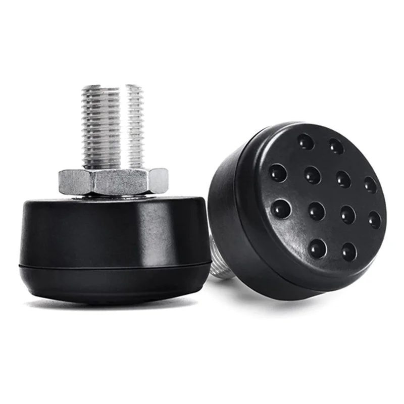 

UJVS-1 Pair 85A Roller Skates Toe Stops with 9/16 Inch (14mm) Bolt, Adjustable Rubber Brake Block Stoppers for Quad Skates