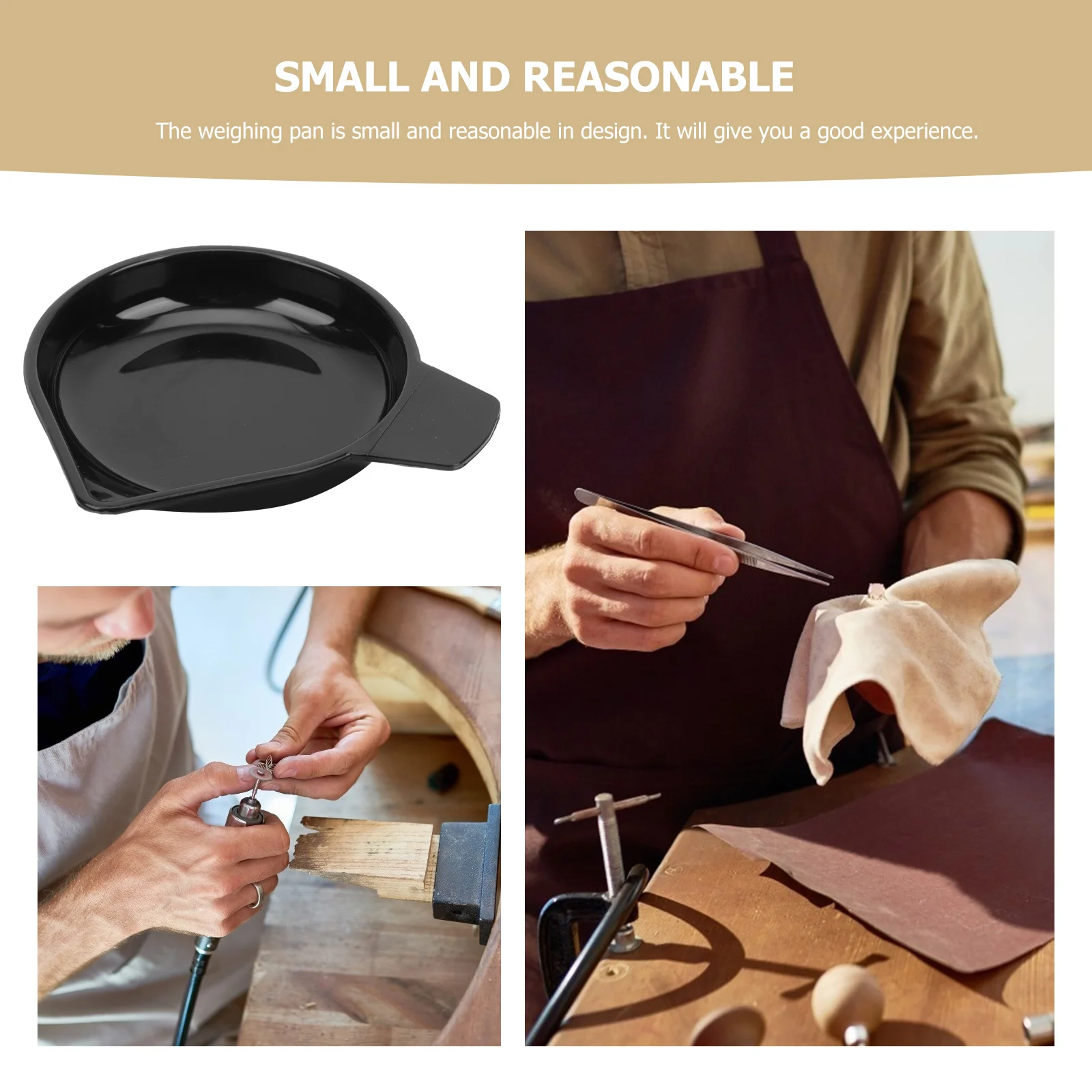 5개 플라스틱 전자 저울 트레이 미니 계량컵 적층형 홀더 소형 보석 주방 음식 무게 측정