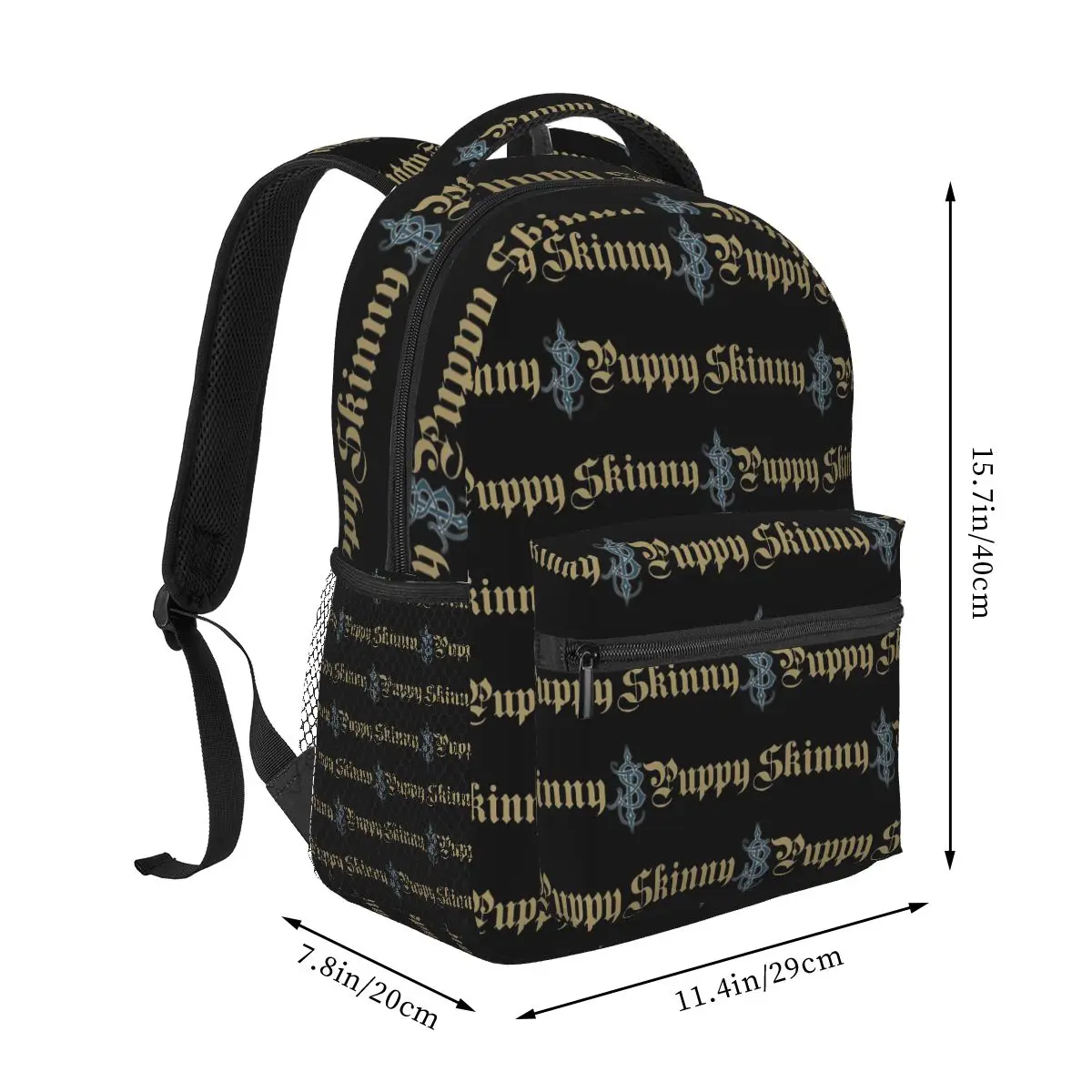 Best Style Skinny Puppy Is A Canadian Industrial Dance Backpack Student Boys Girls BookBag Children School Bag Shoulder Bags