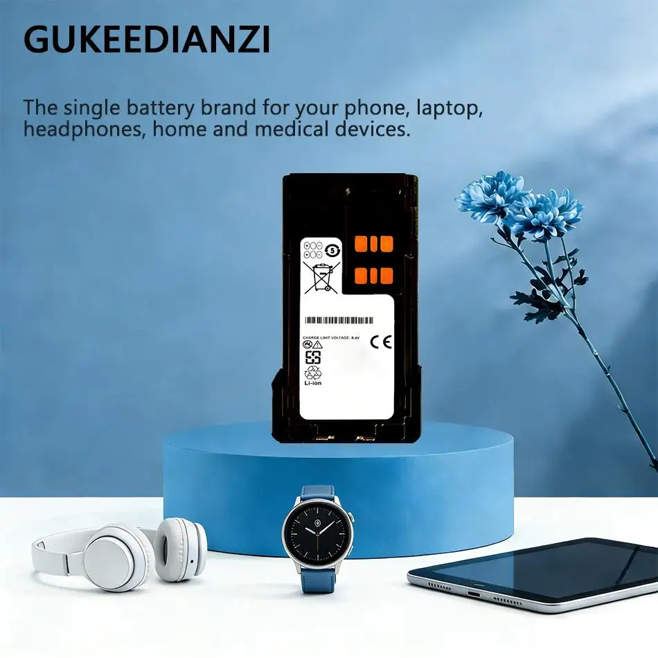 

Аккумулятор для рации 2300 мАч для Motorola Moto PMNN4424 PMNN4448 PMNN4493 Xir P8668 GP328D 8608 8660 8668I PMNN4409