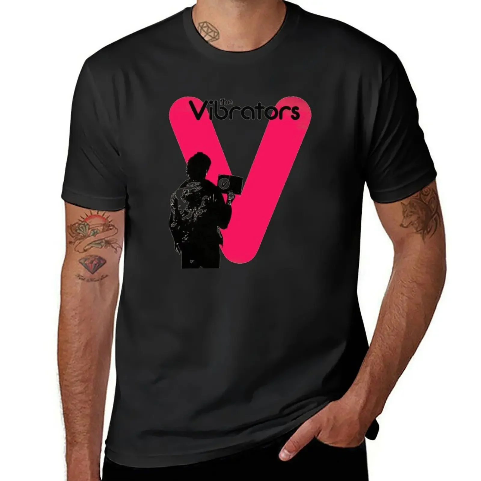 The Vibrators T-Shirt anime stuff blanks quick-drying tees mens funny t shirts