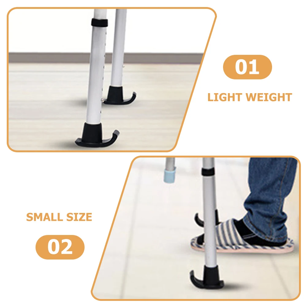 

Lightweight Durable Ski Glides Replacement Non-Slip Foot Pad Accessories Slides Gliders Walker Feet Heavy Duty Walker