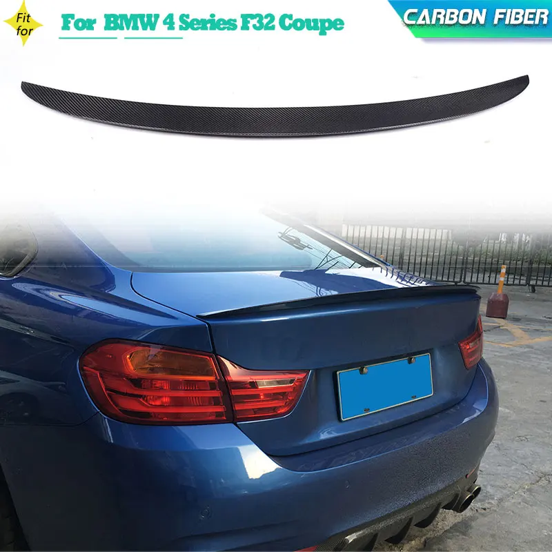 

Углеродное волокно, задний спойлер багажника автомобиля, крылья для BMW 4 серии F32 Base Coupe, 2-дверный 2013-2018, задний спойлер, крышка багажника, крыло, губа FRP
