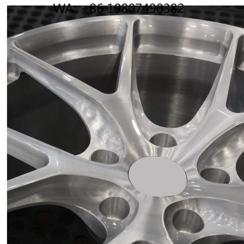 P101SC Street Spec Forged Wheels Big Brake Ready Brushed Finish Aftermarket High End Super Car Rims