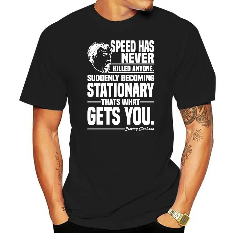 New 2022 Fashion Hot Men'S High Quality Tees Turbo Speed Jeremy Clarkson Grand Tour Top Gear Gift for Him T shirt printing