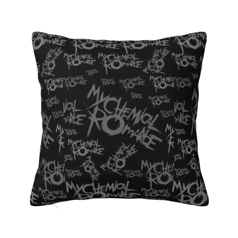 Custom Band My C-Chemical Romances Square Pillow Cover Home Decorative 3D Double-sided Printing Cushion Cover for Car