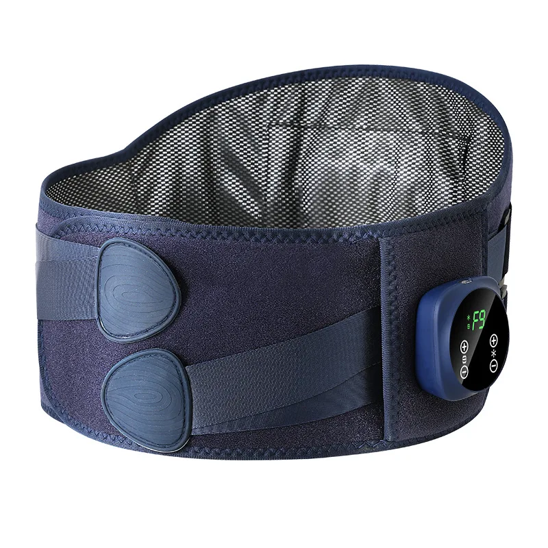 High Quality Modern Electric Sciatic Nerve Treatment Waist Support Heating Belt Vibration Massage for Pain Relief Custom Color