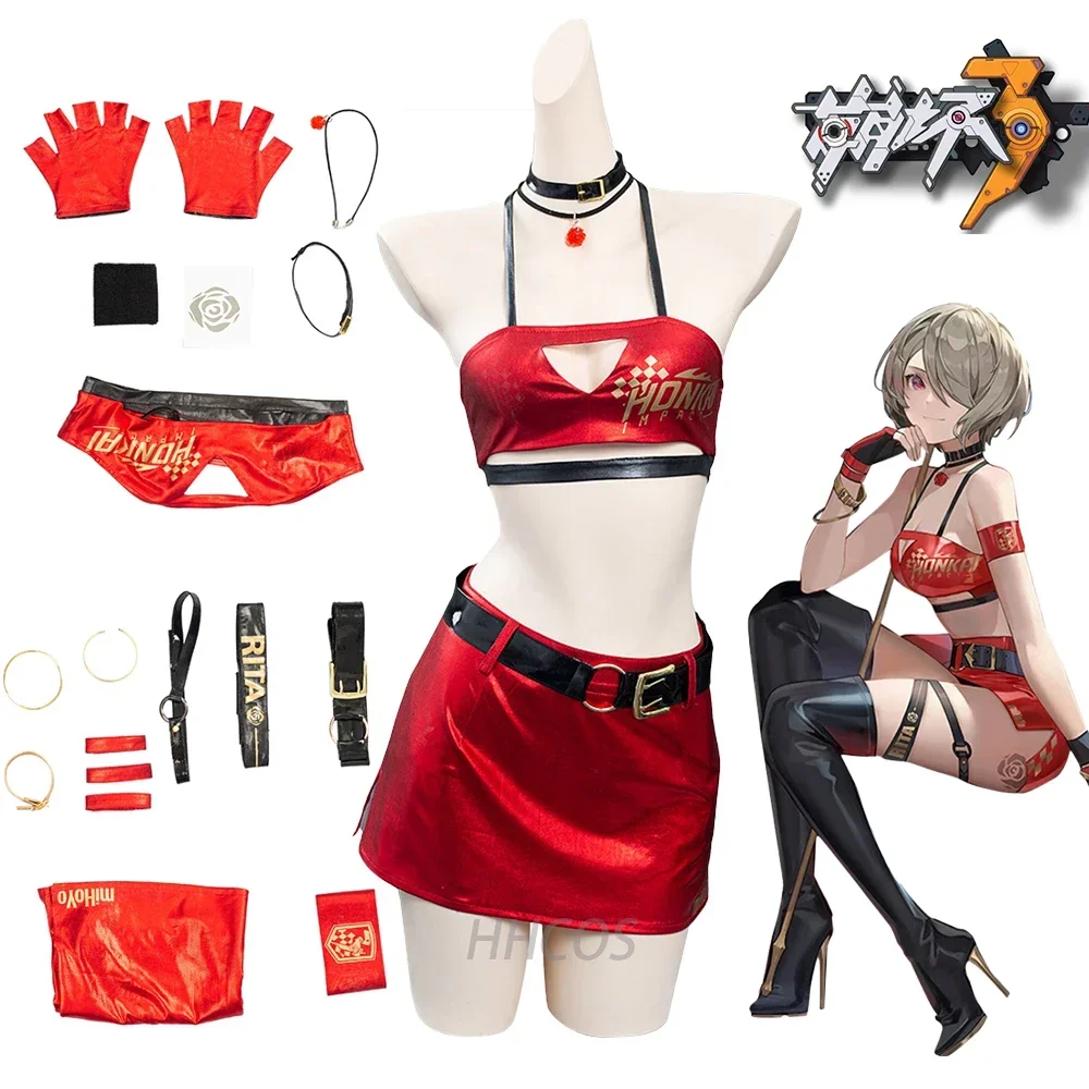 هونكاي إمباكت 3rd ريتا روسويس أزياء تنكرية للهالوين كرنفال البدلة