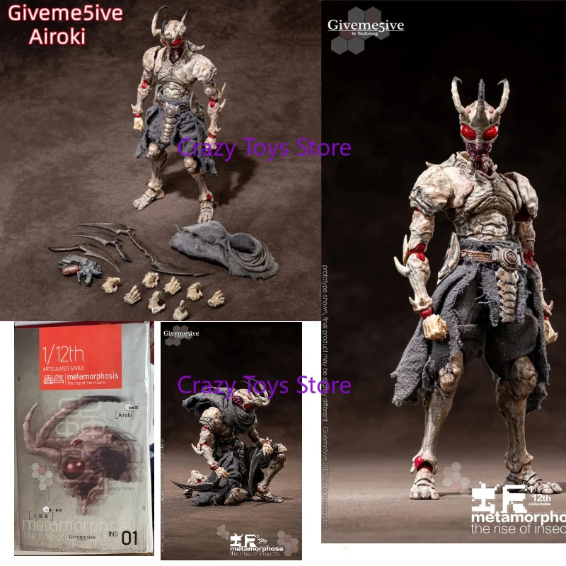 

In Stock Giveme5ive Chongqi-Airoki Chongqi Series 1/12 Action Figure Toy Collection Gift