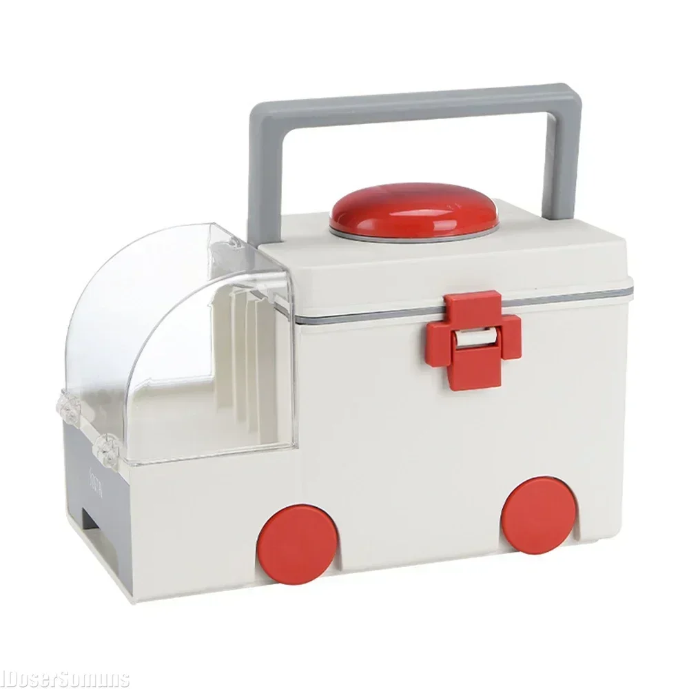 Portable Ambulance Medicine Box Large Capacity Household Medicine Medical Classification Sundries Storage Boxs