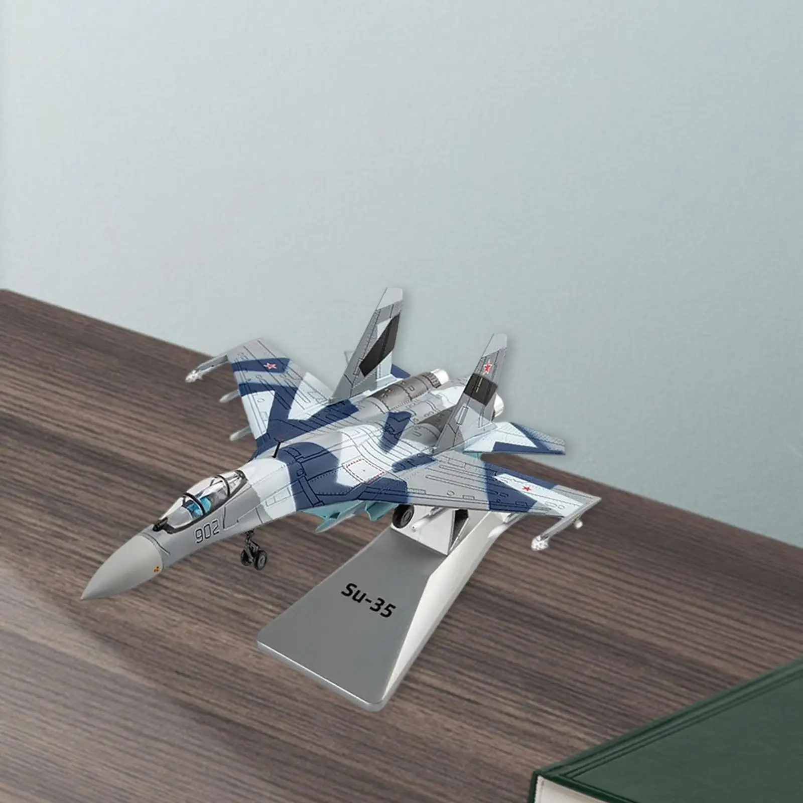 

Realistic 1/100 J-16 Metal Fighter Model with Stand Collectibles Ornaments Decoration Souvenir Aolly Diecast Plane Aircraft