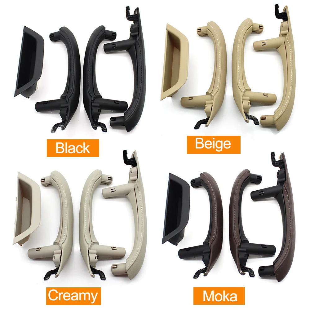 

7PCS LHD RHD Car Interior Door Pull Handle with Handle Outer Cover Trim Assembly Replacement For BMW X3 X4 F25 F26