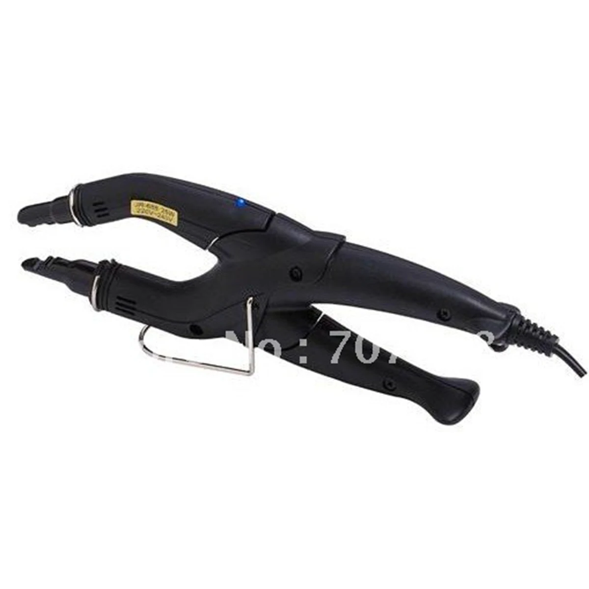 

Constant temperature Black EXTENSIONS FUSION REMY HUMAN HAIR CONNECTOR IRON