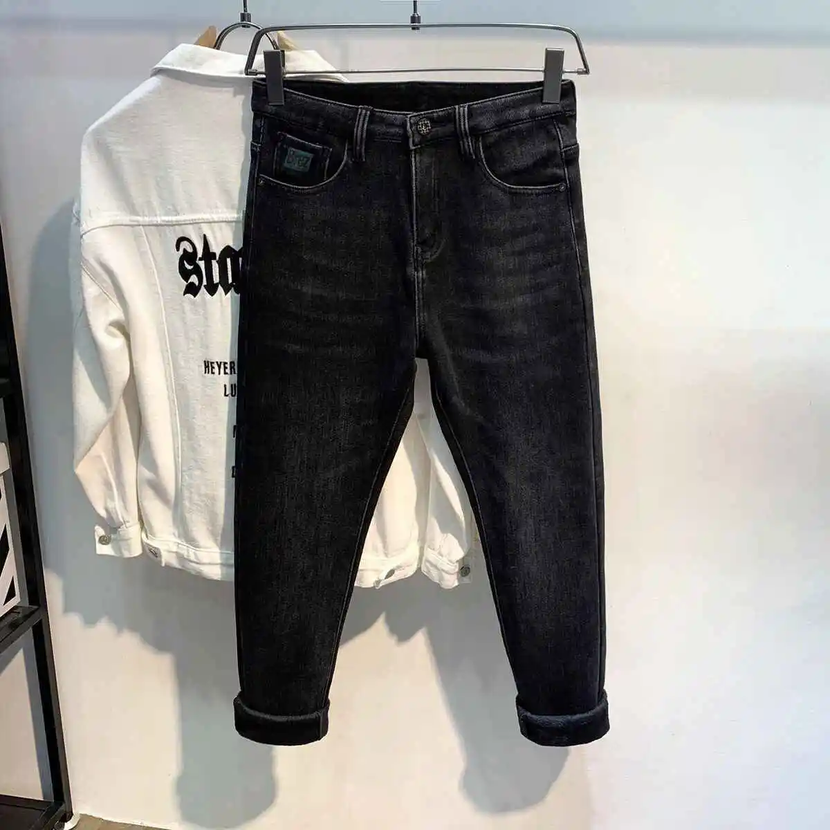 Thumbnail 4 - #9 Latest Mens Brushed Winter Jeans Offers