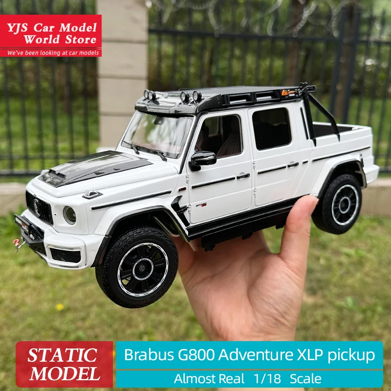 Almost Real AR 1/18  G800 Adventure XLP Pickup Alloy Car Model Collection Display Gift ornaments for friends