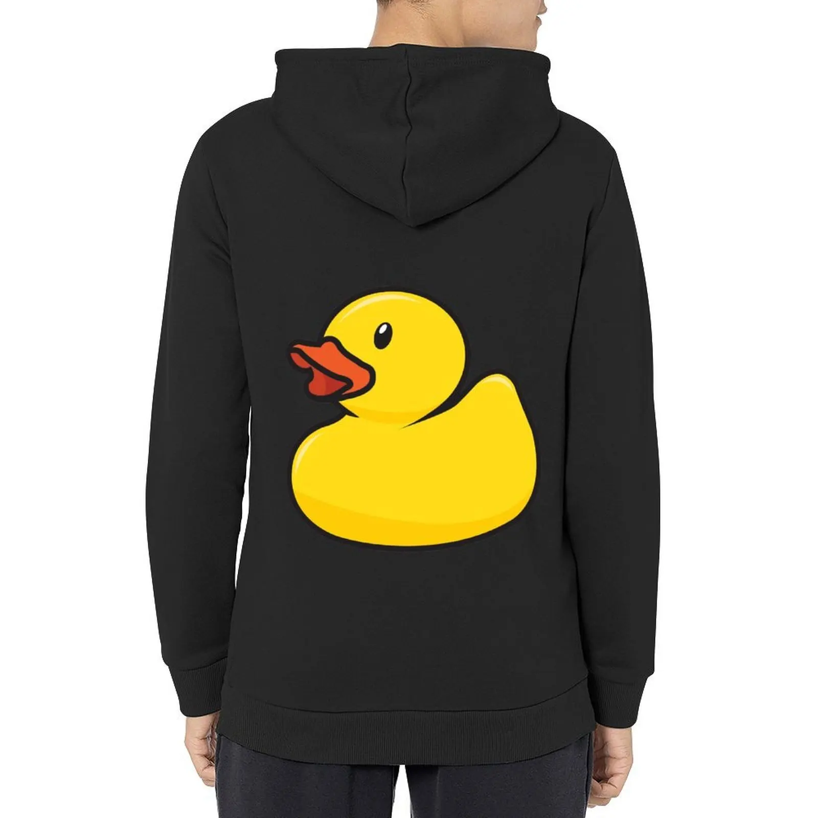

Rubber Duck in Yellow Hoodie men's autumn clothes men's sweat-shirt set japanese style fashion men hoodie oversize