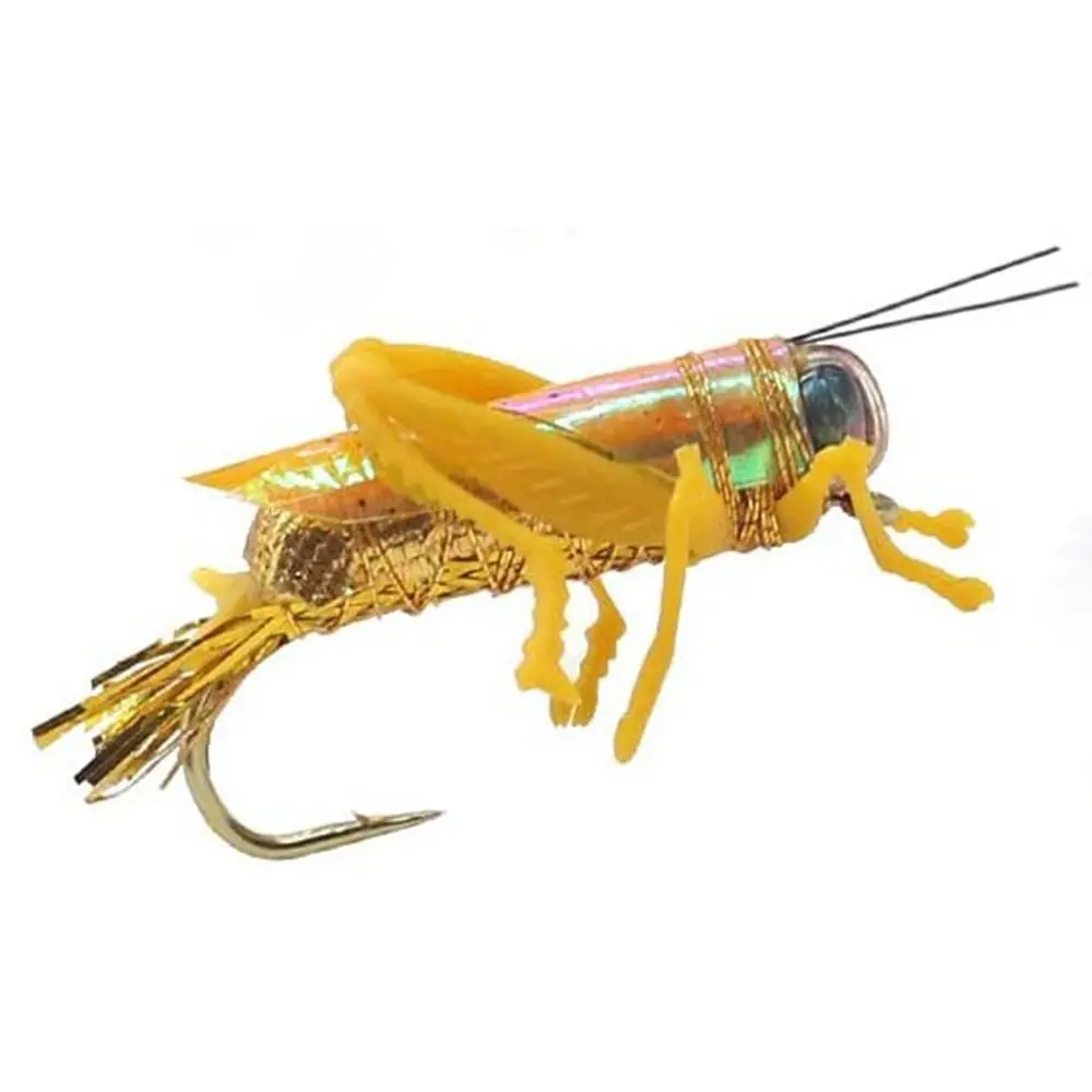 Fishing Tackle Insect fishing lures 2# 6# 2/0# Bass Lure Hard Artificial baits road simulation squid grasshopper fishing bait