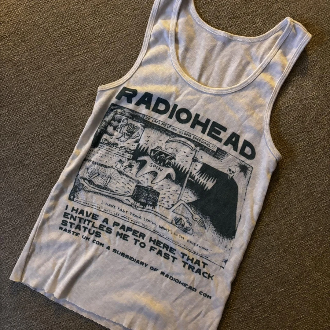 Vintage anni 2000 Streetwear Goth Cami Emo Girl Y2k Crop Top Vestiti Estetici Lettera Stampa Baby Tee Estate Harajuku Senza maniche Slim