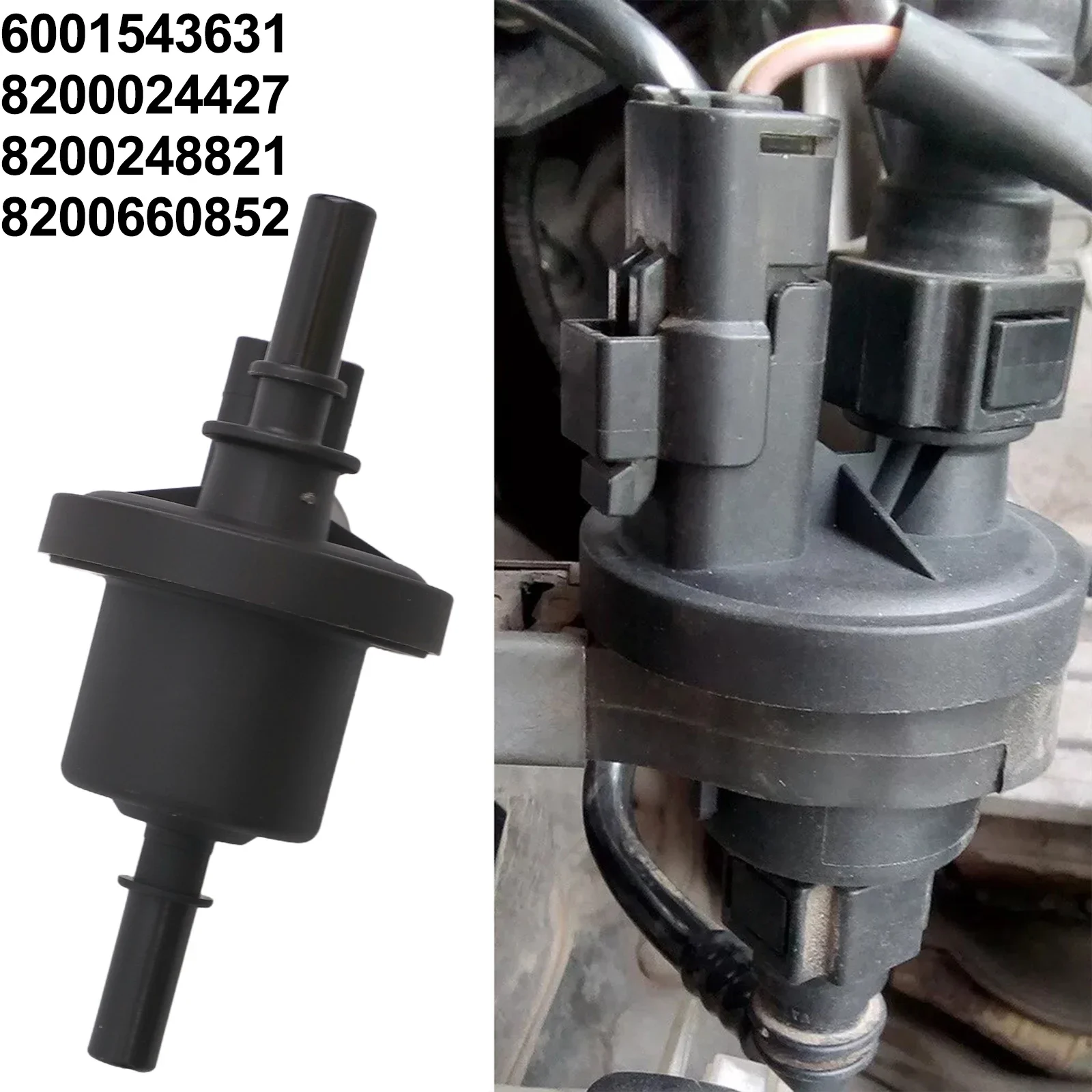 Vapor Canister Purge Valve Solenoid For Renault For Clio For Megane For Twingo 8200248821 8200024427 Car Engine Fuel System Part