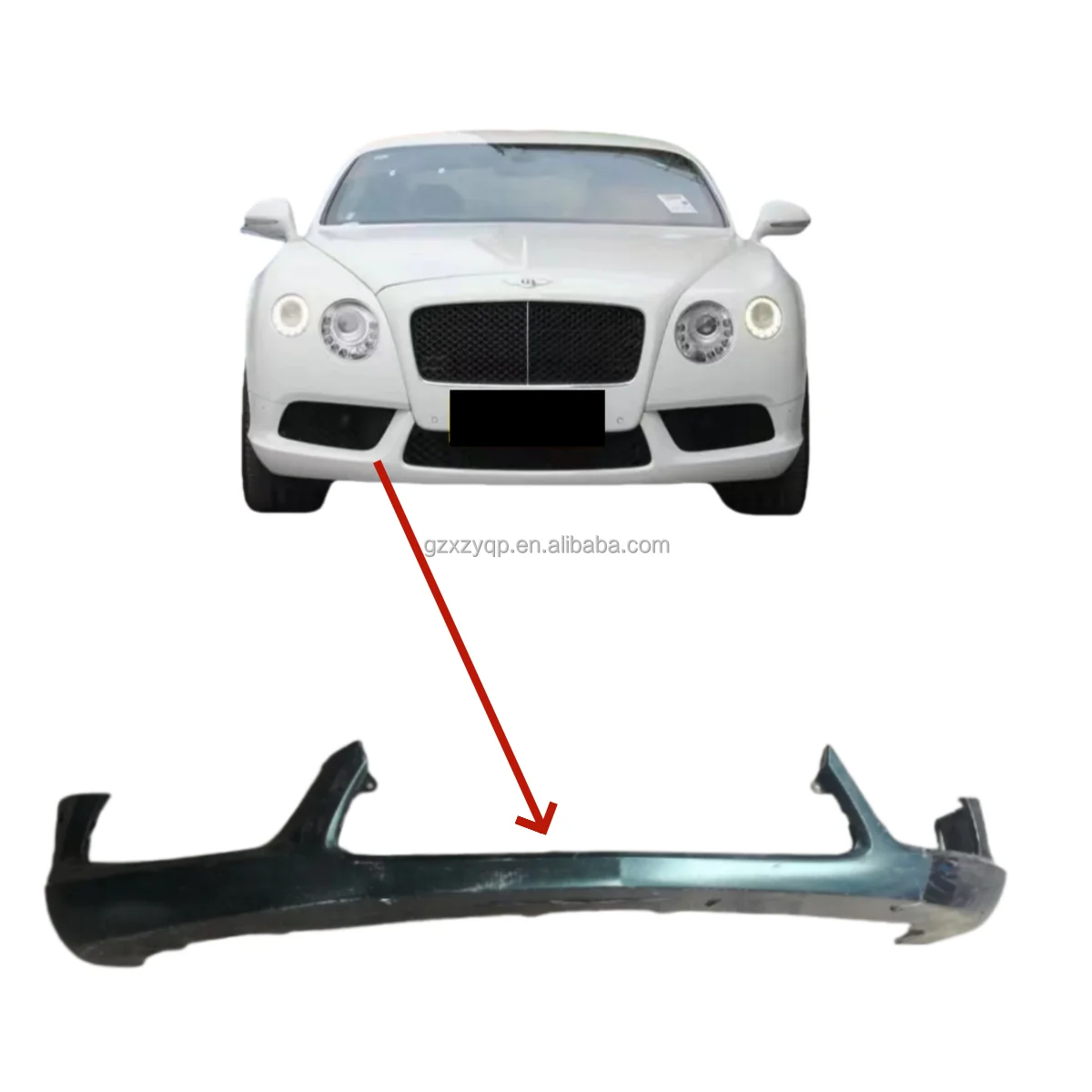 

NewestFor Bentley Continental GT Original Used Bumper OEM 3W3807217Rw
