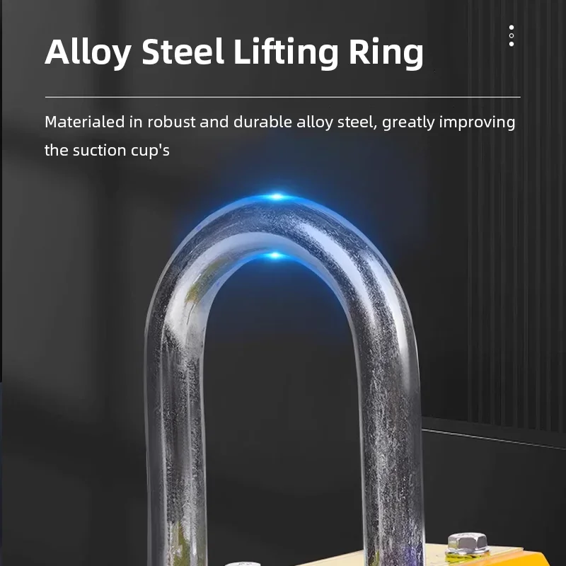 Magnetic Lifting Lifter Permanent Magnet Crane Hoist Strong Magnet Clamp for Steel Plate Mold Handling Industrial Lifting