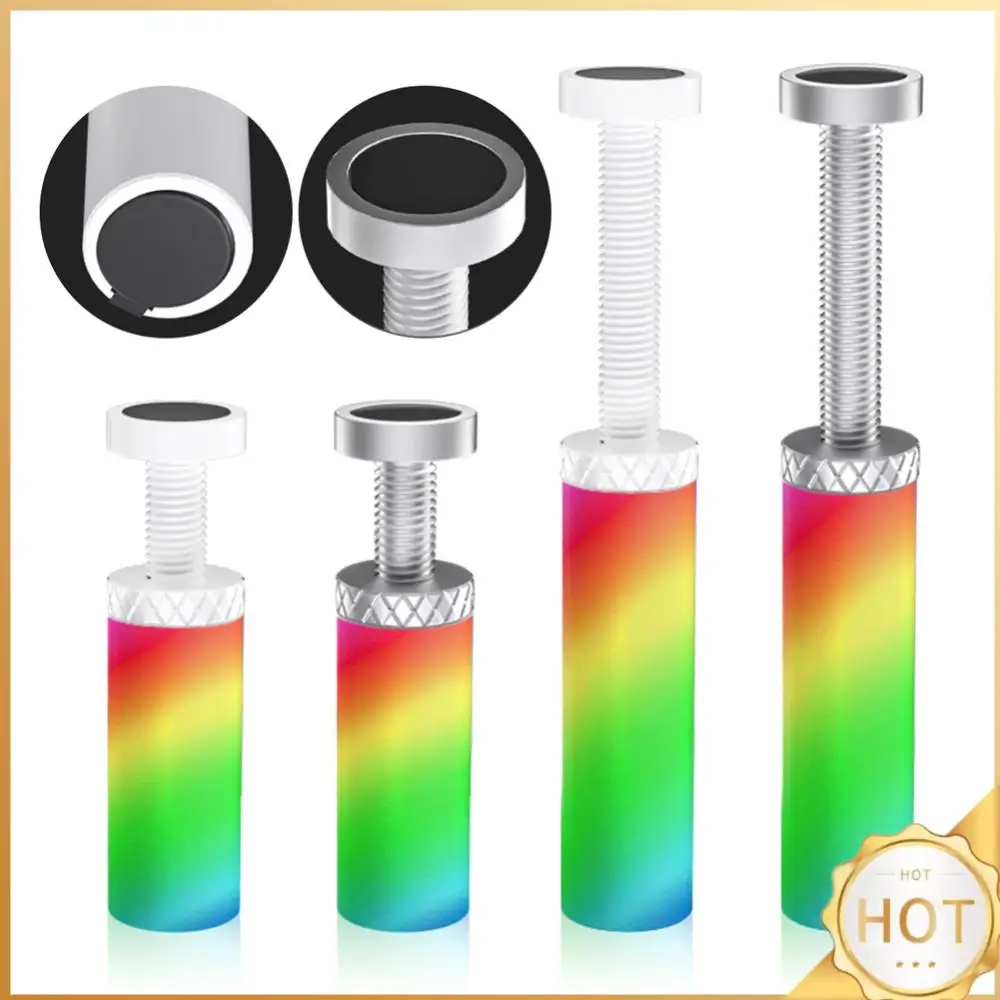 

Вертикальный телескопический вращающийся кронштейн ARGB с магнитным креплением для видеокарты, регулируемый держатель для видеокарты из алюминиевого сплава