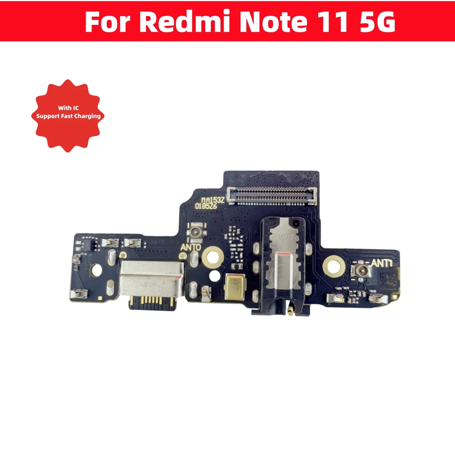 Usb Oplader Voor Redmi Note 11 5G Dock Connector Board Oplaadpoort Flex Kabel Vervanging Onderdelen