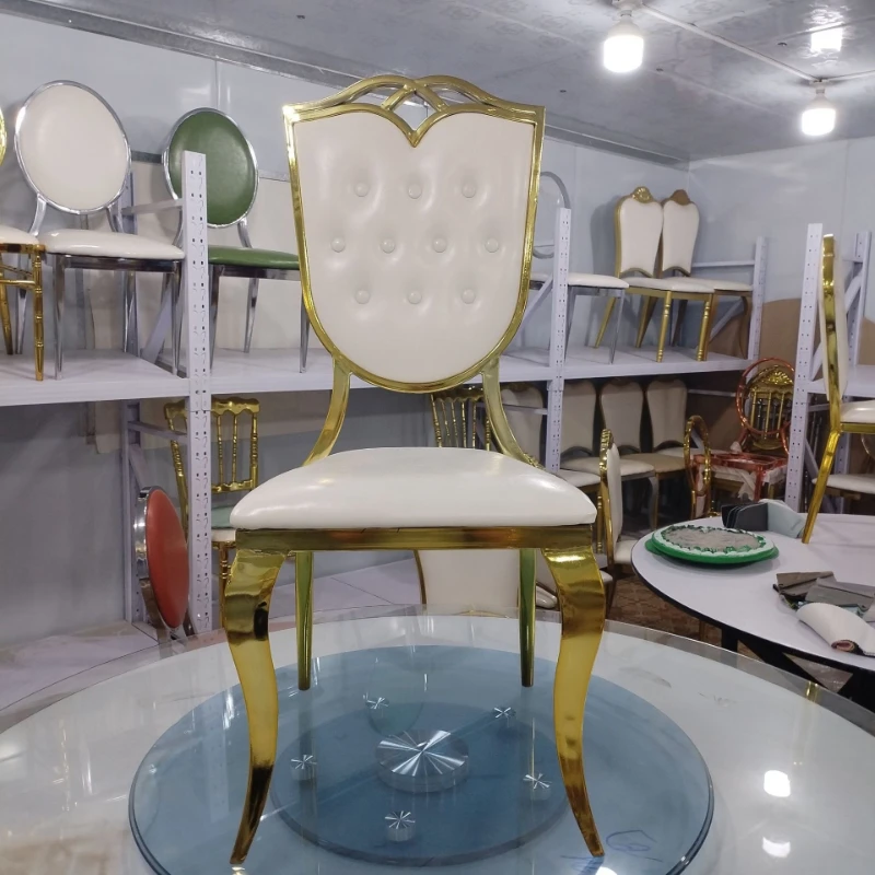 

Stainless steel hotel back banquet chair