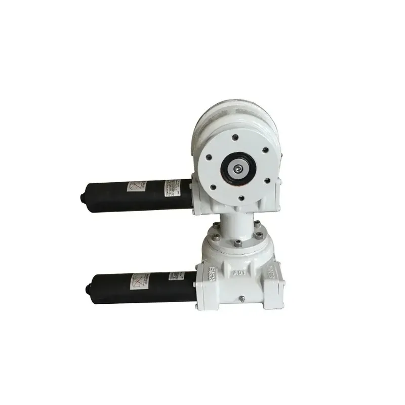 IP65/IP66 Waterproof Enclosed Slewing Drive – Worm Drive for Dual-Axis Solar Tracker (With Motor)