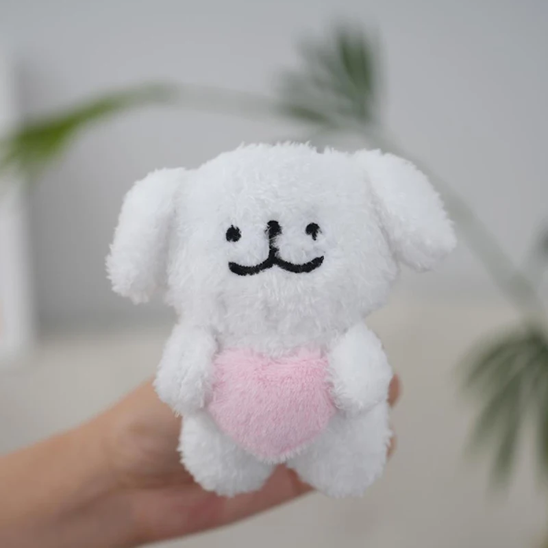 Cute Korean Maltese Dog Plush Toy Soft Stuffed Animal Doll Cartoon Puppy Kids Boys Girls Birthday Gifts