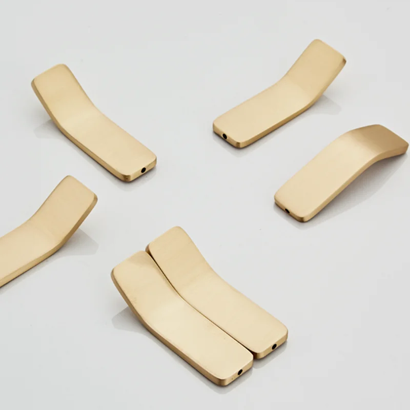 Multi-Purpose Brass Wall Hook Behind-door Key Cloth Hanger Bathroom Robe Towel Holder Rack Kitchen Hardware