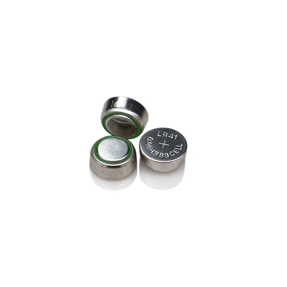 5-10PCS 1.55V AG3 LR41 Button Batteries SR41 392 192 Round Cell Coin Alkaline Battery L736 384 SR41SW For Watch Toys Clock
