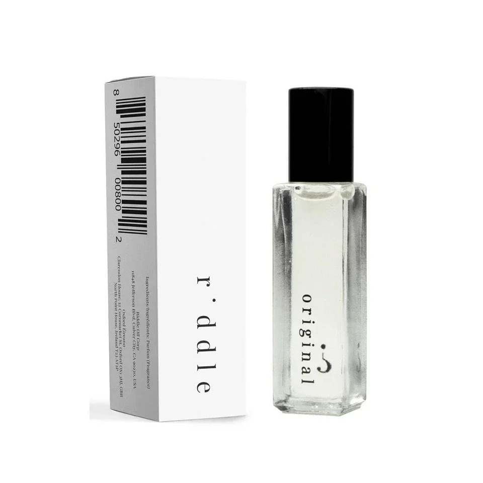 Original Riddle Eau De Parfum for Women 0.27 fl oz / 8ml Mini Perfume Long Lasting Fragrance Spray Portable Travel Size Scent Gift for Female