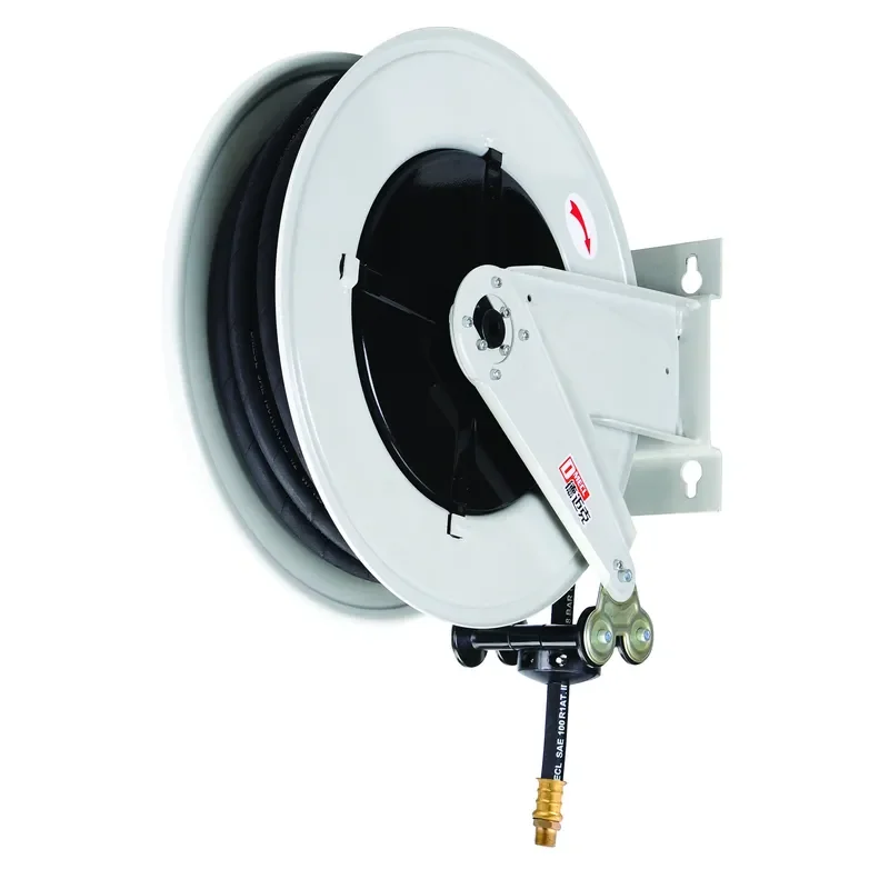 For Auto Car Care Equipment High-Pressure 1/2 3/4 1 Inch Fuel Grease Washer Air Hose Reel Retractable Fuel Grease Cleaner