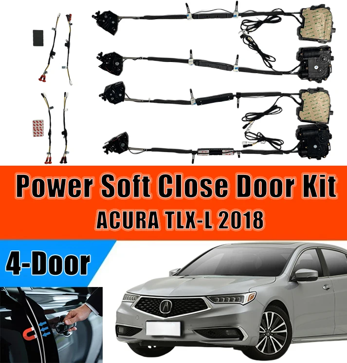 Xcar for ACURA TLX-L 2018 Car OEM Automatic Soft Close Door Electric Suction Kit Auto Power Closing