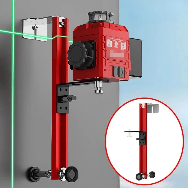 

Aluminium Alloy AdjustableL aser Levels Support Wall-mounted Portable Professional L aser Levels Support Construction Site Tools