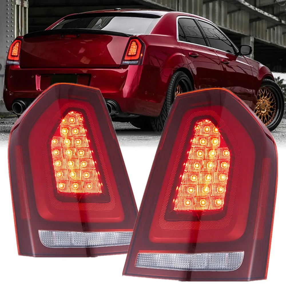 

Car Led Rear Lights For Chrysler 300C Tail Light 2011 2012 2013 2014 Accessories Modified Brake Reverse Taillights Assembly