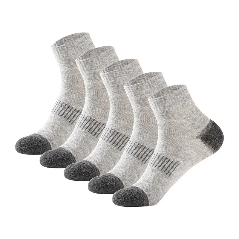 20 Paar Herren-Baumwollsocken-Set in großen Größen 38-45 – Lässige, atmungsaktive Sport- und Wintersocken in Schwarz – Bequeme, hochwertige gepolsterte Crew-Socken