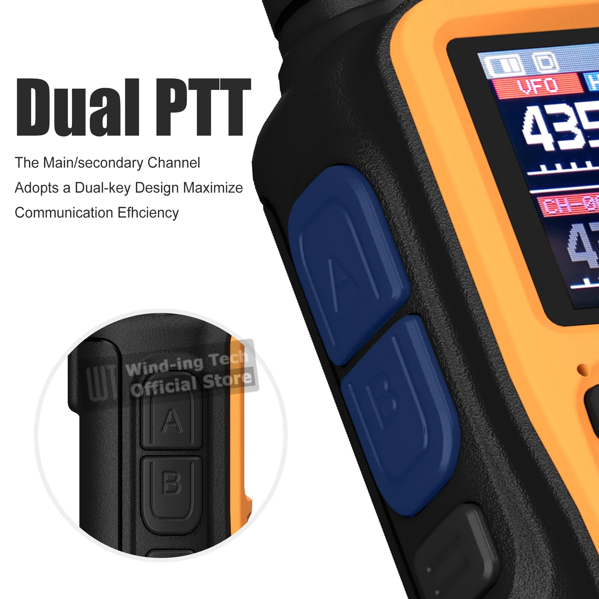 1/2/4PCS Baofeng UV 5R Mini Walkie Talkie Bluetooth Read Write Frequency FM Type-C Jack Frequency Hopping Camping Portable Radio