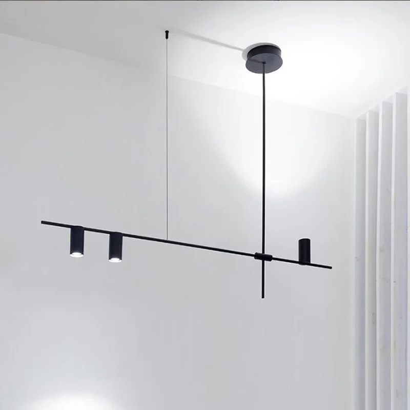 Luces colgantes modernas, lámpara colgante negra para comedor, cocina, sala de estar, dormitorio, bar, decoración artística, iluminación