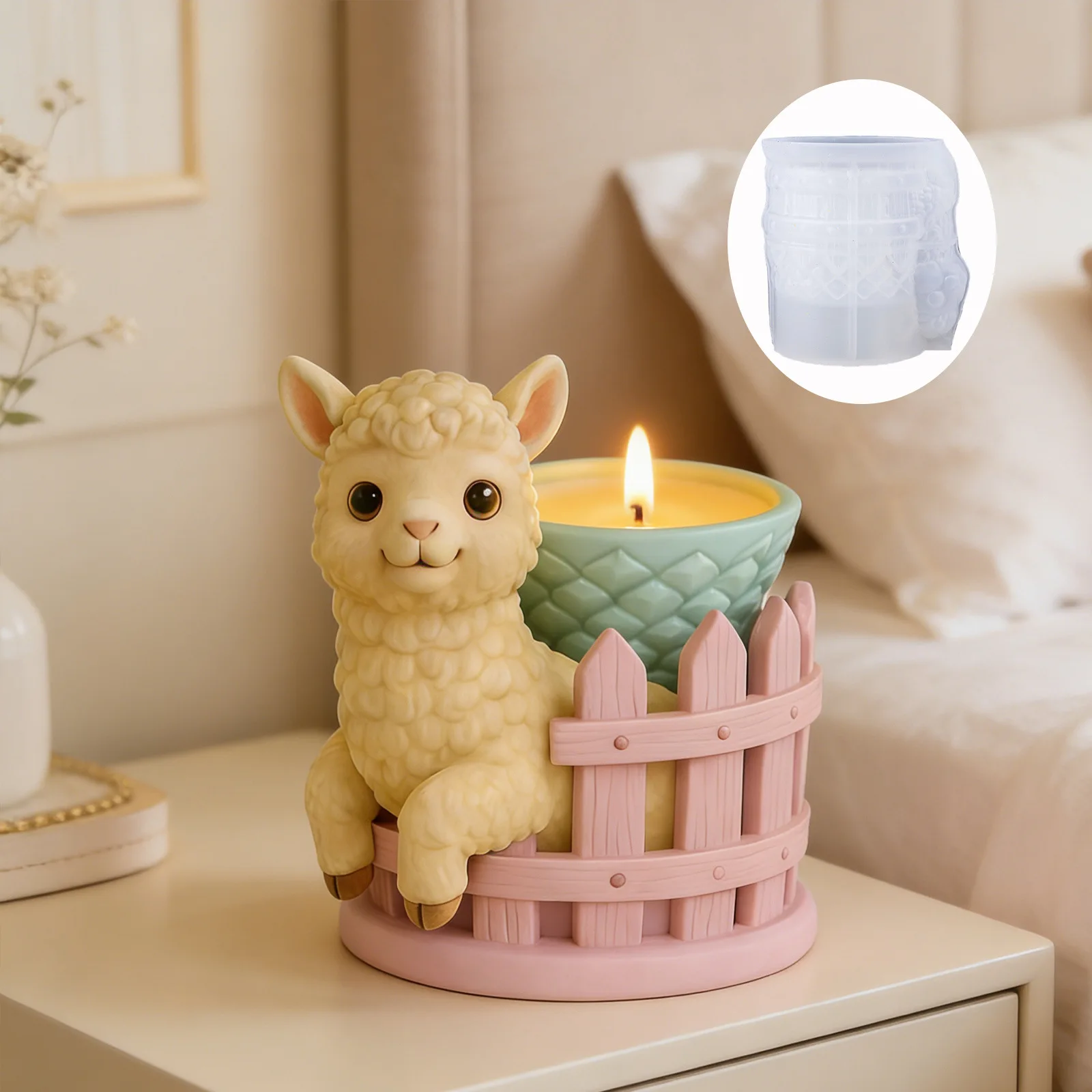 

Милая форма-верблюд для гипсовых и восковых изделий, для ароматических свечей, для домашнего декора, для поделок своими руками, для хранения