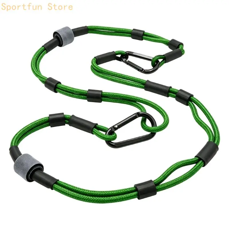 Adjustable Travel Tie Down Cord With Clip Lock for Daily Cargo X7JD