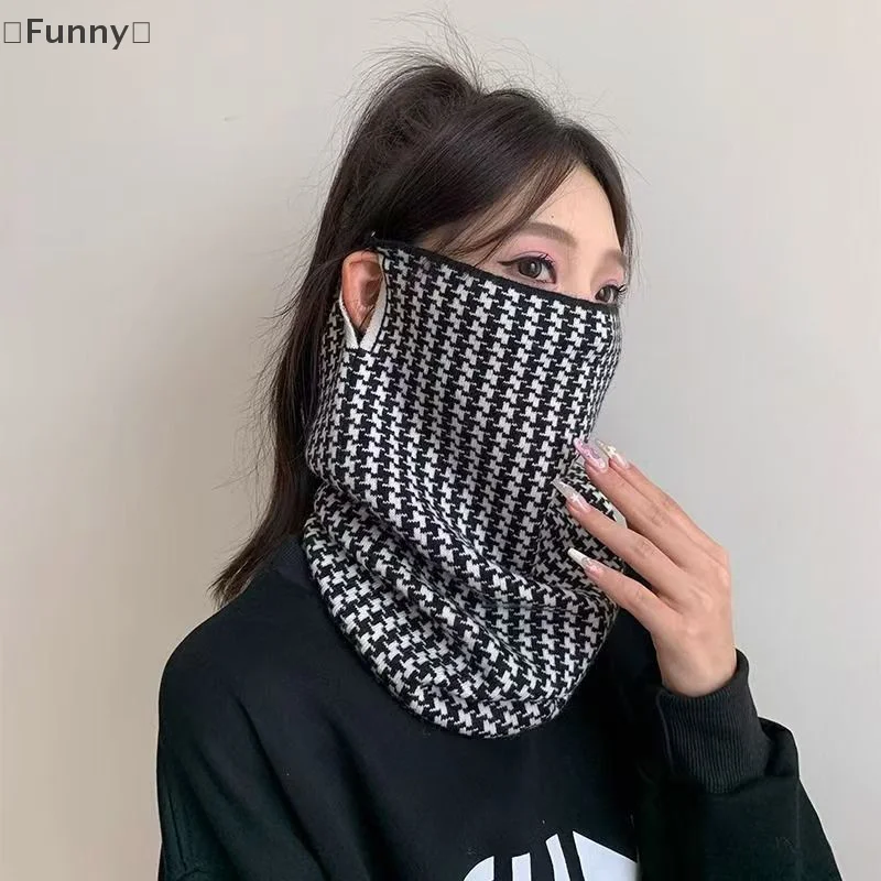 óm Grappig ParqueHerfst en winter Winddicht masker Fietsen Nekhoes Nek Volledig gezicht Koudebescherming Warm masker Sjaal