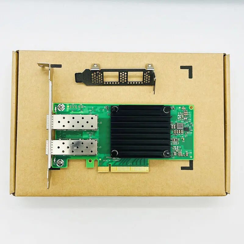 Imagem -02 - Mellanox Connectx5 en 10 25gbe Dupla Porta Sfp28 Pcie 3.0x8 Adaptador Mcx512a-acat