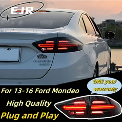 Tail Lamp for Ford Mondeo LED Tail Light 2013-2016 Fusion Porsche Tail Lights Rear Fog Brake Turn Signal Automotive Accessories