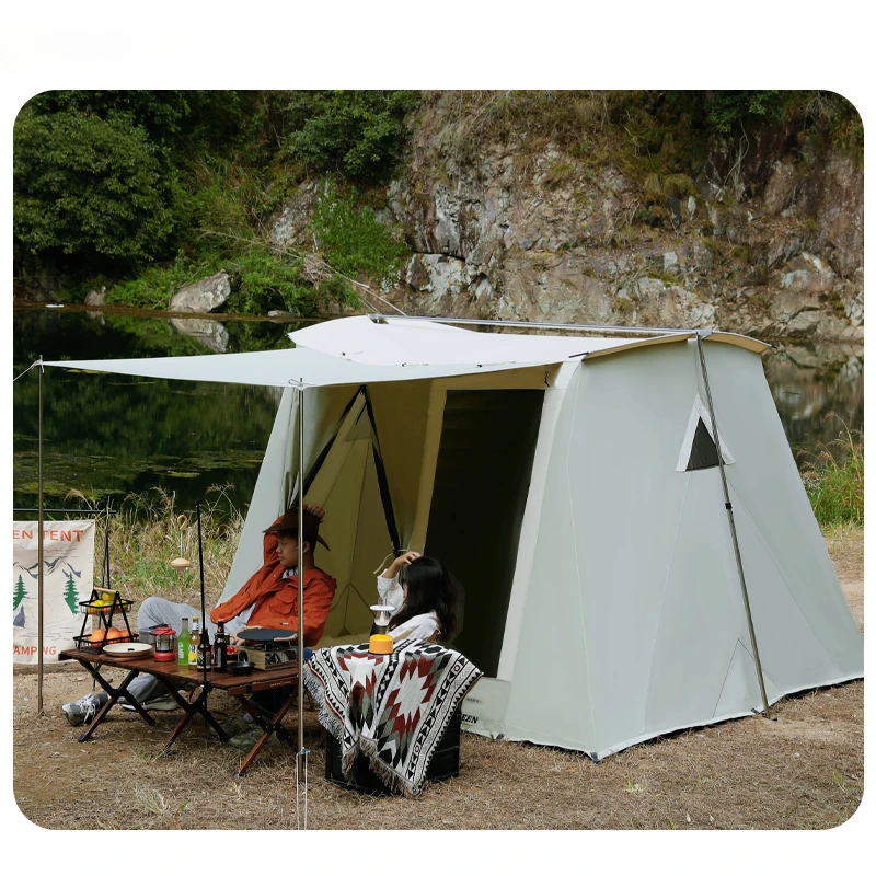 Boteen Custom Vacation Fishing Tent Family Living Room Outdoor Glamping Quick Opening Spring Tents