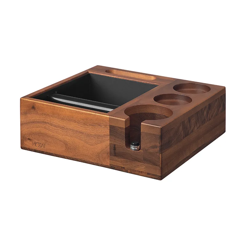 

Coffee press, powder seat, wooden filling, seat press powder pad, Italian style