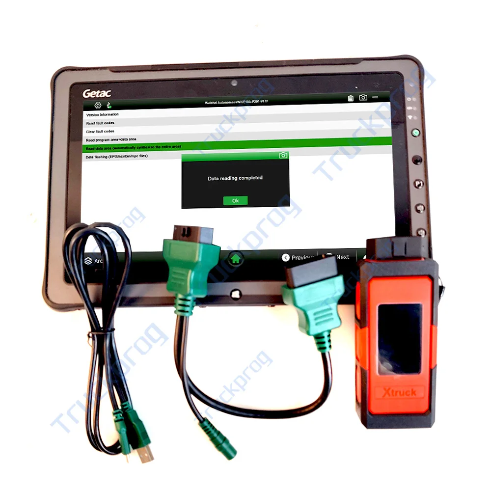 X005 Plus F110 Tablet Forced Regeneration of DPF Truck Diagnostic Tool for SHACMAN WEICHAI SINOTRUK CNHTC Howo DongFeng FAW