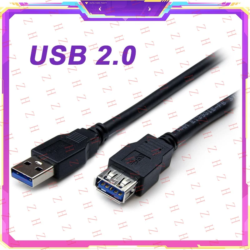 

Кабель-удлинитель U+ USB A Male - USB A Female, 0,5 м, черный【Минимальный заказ: 10 шт.】