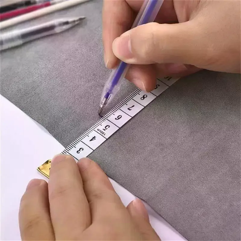 11Pcs Heat Erasable Fabric Marking Pen Water Soluble Vanishing Ink Pen Temporary Marker For Cloth DIY Sewing Craft Accessories